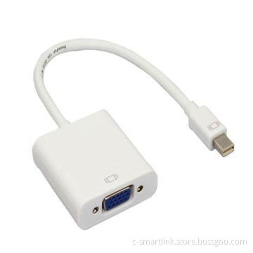 Mini DisplayPort to VGA Female Adapter/Cable with 0.15m Cable Length